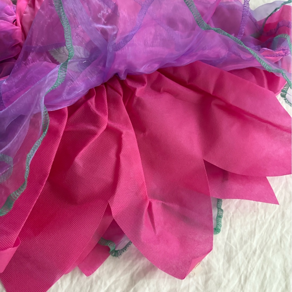 Girl's Fairy Pixie Dress w Wings Sz 2T New - Picture 8 of 13